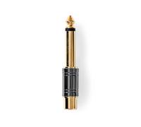 Nedis Audio Adapter Mono 6.35mm Male to RCA Female / Gold