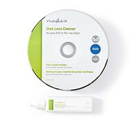 Nedis Wet & Dry BluRay VCD DVD CD-ROM Stereo Head Lens Cleaner Disc + Cleaning Fluid