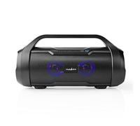 Bluetooth Party Boombox Speaker LED Lights 60W TWS Wireless Battery Powered
