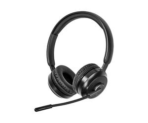 Nedis Bluetooth Supra-Aural Stereo PC Headset with Foldable Microphone