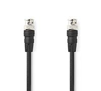 Nedis BNC Video Cable with BNC Male - BNC Male, 3.0 m, Black