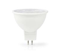 Nedis Bulb LED GU5.3 2,5W 207lm 2700K IPX2 in Plastic, White [EEK: F]