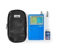 Nedis Cable Tester Tool USB BNC RJ45 RJ11 Cat5e Cat6 Network LAN Kit