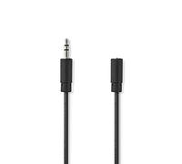 Nedis CAGP22050BK50 Stereo Audio Cable | 3.5 mm Male - 3.5 mm Female | 5.0 m | Black