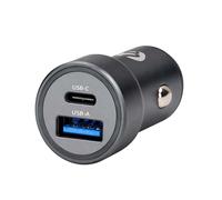 Nedis Car Charger 48W with USB-C / USB-A QC 3.0 PD 30W Port, Dark grey