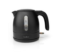 1L Electric Kettle Cordless Black 2150W Boil Dry Protection Auto Switch Off