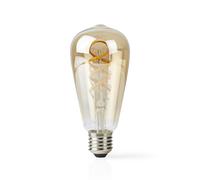 Nedis Connected Bulb Wi-Fi LED 4.9W 360lm E27 SmartLife Format ST64, White [EEK: G]