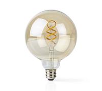 Nedis Connected Bulb Wi-Fi LED 4.9W 360lm E27 SmartLife Globe Shape, White [EEK: G]