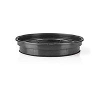 Nedis Cooker Hood Carbon Filter, 190 mm Diameter, Universal Usage with Replacement Indicator - Black