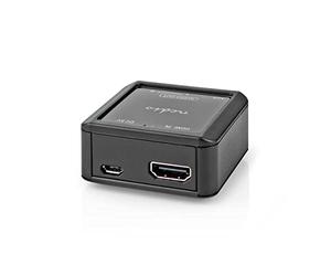 Nedis | Digital-Analog Audio Converter | 1-way | Connection input: HDMI™ input | Connection output: 2x (2x RCA female) / 3.5 mm | eARC | Automatic | Anthracite