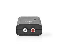 Nedis Digital Audio Converter, Analog To Digital ADC, Converts Stereo RCA To Toslink Optical & Coaxial RCA S/PDIF 1-Way, USB Powered