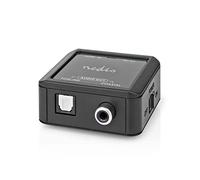 Nedis Digital Audio Converter, HDMI eARC to Optical Toslink & Coaxial, Supports Dolby Digital 5.1 DTS LPCM 192kHz - Audio Signal Splitter for TV to Amplifier or Sound System