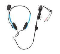 Nedis Dual Jack 3.5mm with Foldable Microphone / Blue