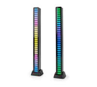 Nedis Duo Pack 64 LED RGB Gaming Light for Desktop / Laptop with Microphone