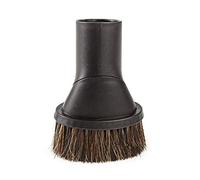 Nedis Dusting Brush with Natural Hair for Vacuum Cleaners, Adapts to 35 mm, 32 mm, 30 mm Diameter, Includes Adapter Rings