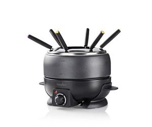 Nedis Electric Fondue Set, 2.3L, With 6 Forks, Adjustable Temperature Control And Non-Stick Coating