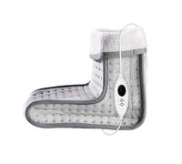 Nedis Electric Foot Warmer with 6 Heat Settings Adjustable and Washable, Grey