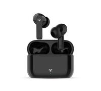 Nedis Fully Wireless Noise Cancelling Earphones Buds Wireless Charging Black