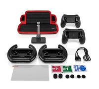 Gaming Case & Starter Kit for Nintendo Switch OLED 13-in-1