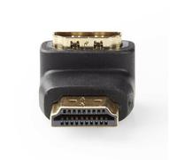 Nedis Hdmi Angled Adapter, Hdmi Male To Hdmi Output , Angled 90 Degrees From Port, Black
