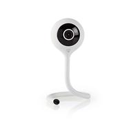 Nedis Intelligent Full HD 1080p Adjustable Indoor Surveillance Camera, White