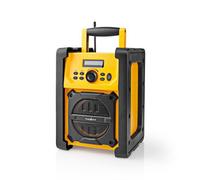 Garden Workshop Site Radio AUX FM Bluetooth Radio Work Robust Portable Audio