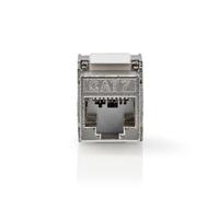 NEDIS Keystone Module, RJ45 Female, Cat7, S/FTP, Shielded, Compatible with Cat6