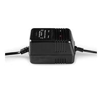 Nedis Lead-Acid Battery Charger - Charges 2.3V/6.9V/13.8V DC Sealed Batteries between 2.2-10Ah Automatically. With Overcharge, Short Circuit & Reverse Polarity Protection