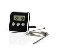 Nedis Leave-In Digital Food Thermometer Probe Cooking Kitchen Temperature Jam