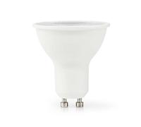 Nedis LED Bulb GU10, Par16 Shaped LED Spot with 345 Lumen, 4.5W Low Power Consumption, Warm White 2700K, Dimmable, Replacement for 33W Incandescent Lamp - 3 Pack