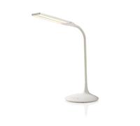 Nedis LED Desk Lamp 280 lm Rechargeable Touch Control, White [EEK: G]