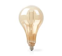 Nedis LED Filament Bulb E27 3,5W 120lm 1800K Dimmable Format PS165 Retro, Gold [EEK: G]