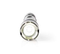 Nedis LED Torch 3W, 150lm Bright LED Torch Waterproof IPX5, Grey