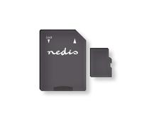 Nedis microSDXC 64 GB Class 10 UHS-I memory card with adapter