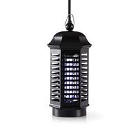 Nedis Mosquito Stop Light Trap, Electric Insect Killer with 1x 4W UV-A Lamp, Removable Tray, Hanging Hook, Compact Size - Eliminate Mosquitos, Flies, Wasps and Other Annoying Flying Insects