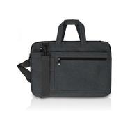 NEDIS - Notebook bag - Laptop bag - Briefcase - Shoulder bag - Carrying belt - 15-16" - 8 compartments - Polyester - Anthracite/Grey