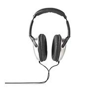 NEDIS On-Ear Wired Headphones, Compact HiFi Design with Neodymium Drivers, Adjustable Headband, Ergonomic Ear Cups, Gold-Plated Plugs for Clear Sound Transfer