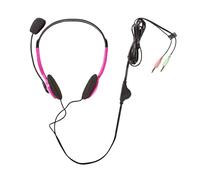 Nedis Over-Ear PC Headset Stereo Dual 3.5mm Jack with Foldable Microphone