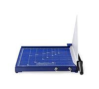 Nedis PACU110A3 Heavy Duty Guillotine Paper Trimmer Cutting Performance up to 20 Sheets, 17 Inch Cut Length A3/A4 Manual Paper Cutter Scrapbooking Tool with Safety Guard and Clamp