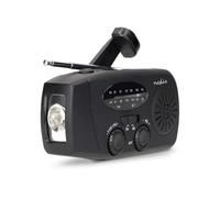 2000mAh Wind Up Solar Radio Hand Crank Emergency FM/AM USB Charger Torch