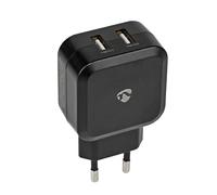 Nedis power supply 24W 2 USB-A Ports 2.4A Fast Smartphone and Tablet