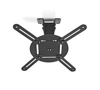 Nedis Projector Ceiling Mount, Full Motion, Tiltable & Rotatable for Perfect Image, Includes Installation Materials & Manual, Max Load 10 kg, 130mm Ceiling Distance