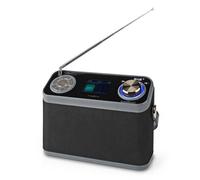 Nedis RDDB5200BK DAB+ & FM Radio with Bluetooth & Rechargeable Battery - Black