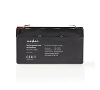 HQ bat-lead-01 Rechargeable Battery - Battery/rechargeable battery (1200 mAh, Universal, Lead-acid, 2.4 cm, 9.7 Cm, 5.2 cm) Black