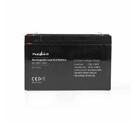 Nedis Rechargeable Lead Acid Battery 6V 10Ah 10000mAh 151 x 50 x 95 mm