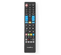 NEDIS Replacement Remote Control | Suitable for Tumble Dryers | Fixed | 1 Device | Netflix Button/Smart Hub Button | Infrared | Black