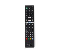 Nedis Replacement Remote Control for Sony TV, Compatible with All Sony Models, Includes Netflix, YouTube, Disney+ Buttons - Black