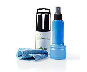 Nedis Screen Cleaner Kit for LCD, LED & Plasma TV, PC, Phone & Tablet, 150 ml Spray & Cloth