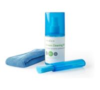 NEDIS Screen Cleaner Kit for TV, PC, Smartphone & Tablet, 200 ml Spray, Brush & Pearl Cloth
