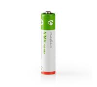 Nedis Set of 2 NiMH-AAA Rechargeable Batteries 1.2V DC 700mAh Precharged,